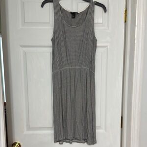H&M Basics Striped Sleeveless Dress , Small